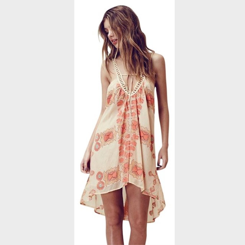For Love and Lemons Barcelona Halter Dress
